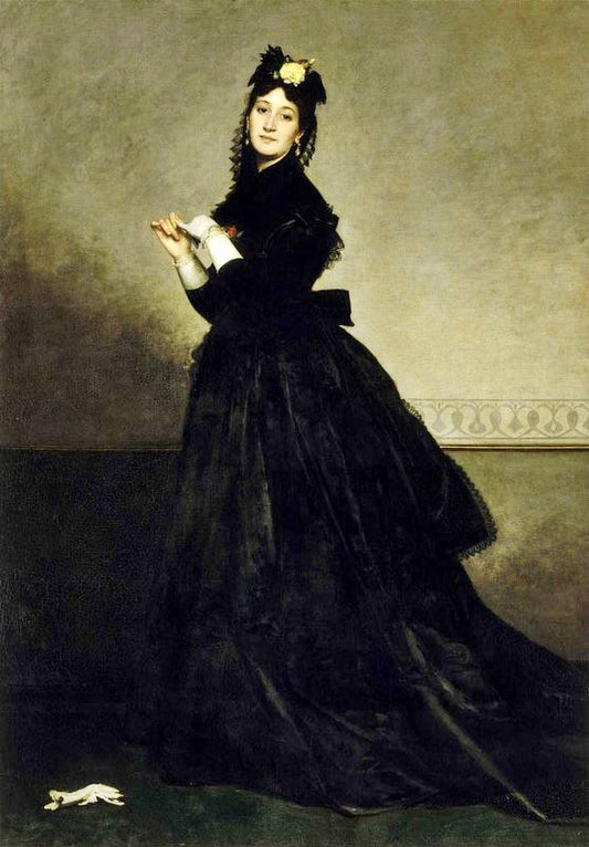 Lady With A Glove by Charles Auguste Emile Carolus-Duran