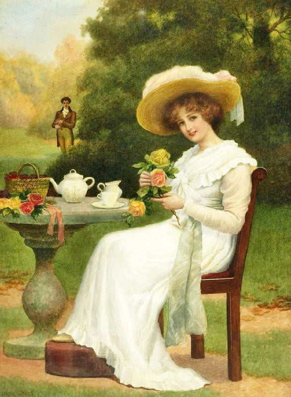 A Rose From A Suitor by Herbert Blande Sparks