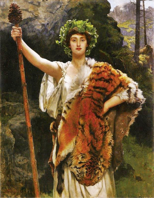 The Priestess Of Bacchus by John Maler Collier