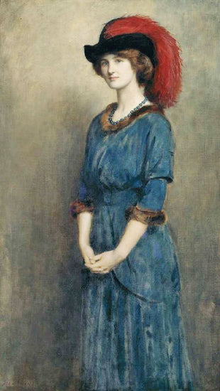 Angela Mcinnes by John Maler Collier