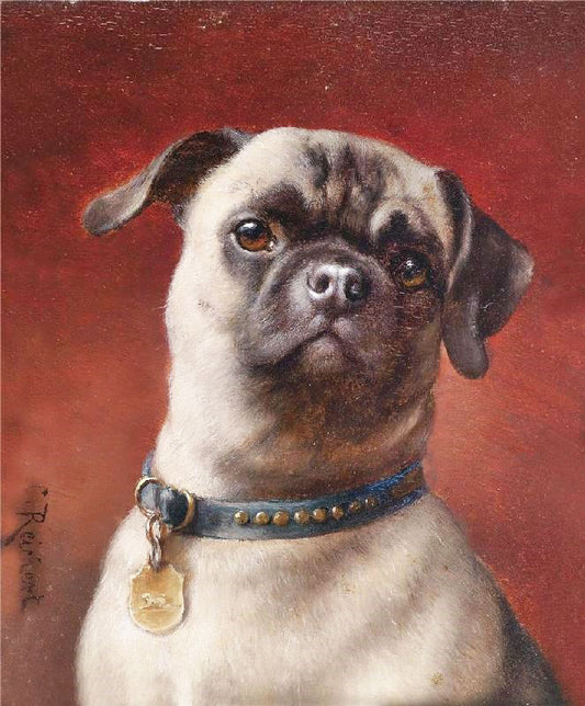 Pug by Carl Reichert