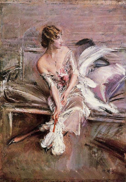 Portrait Of Gladys Deacon by Giovanni Boldini
