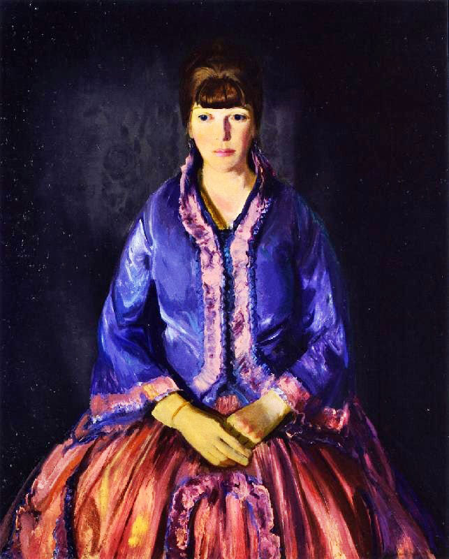 EMMA IN THE PURPLE DRESS