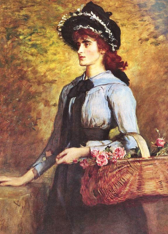 Sweet Emma Morland by John Everett Millais