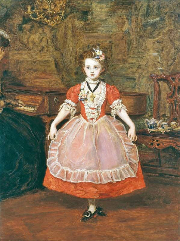 The Minuet by John Everett Millais