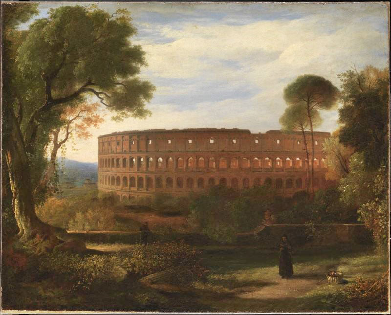The Colosseum From The Esquiline by Sir Charles Lock Eastlake RA