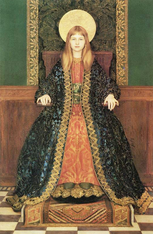 THE CHILD ENTHRONED
