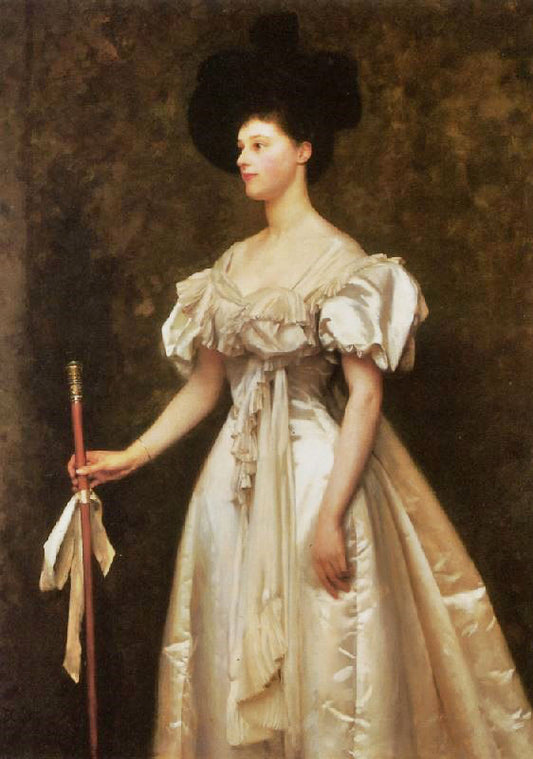 A Portrait Of Miss Winifred Grace Hegan Kennard by Thomas Cooper Gotch