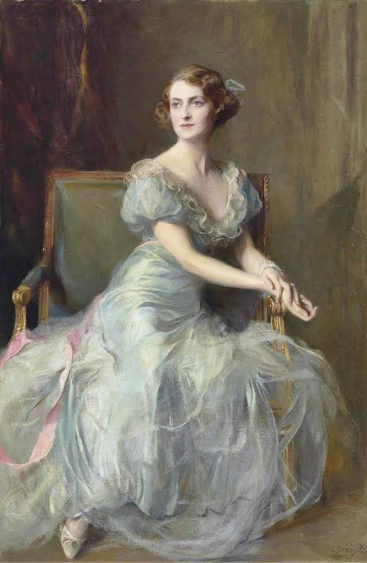 Portrait Of Lady Illingworth by Philip Alexius de László