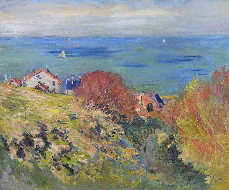Pourville by Claude Oscar Monet