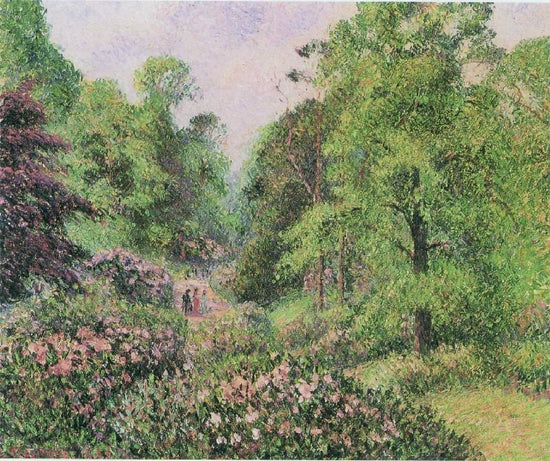 The Rhododendrons At Kew by Camille Pissarro
