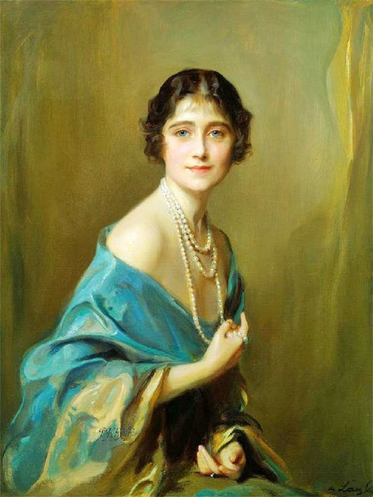 Queen Elizabeth The Queen Mother,When Duchess Of York by Philip Alexius de László