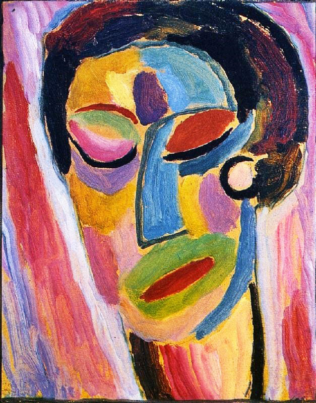 MYSTICAL HEAD: CLOSED EYES