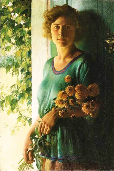 Golden Glow by Charles Courtney Curran