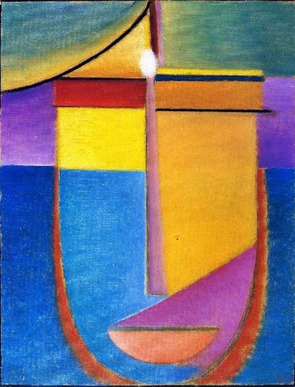 Abstract Head: Sunbeam by Alexei Jawlensk