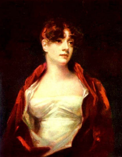 Portrait Of Mrs. Robert Scott Moncrieff by Sir Henry Raeburn R.A. P.R.S.A.
