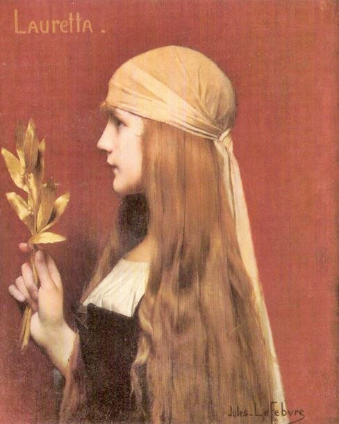 Lauretta by Jules Joseph Lefebvre