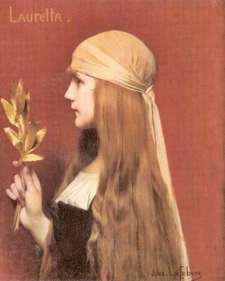 Lauretta by Jules Joseph Lefebvre