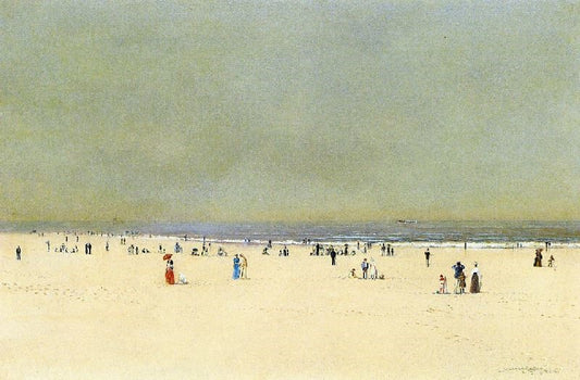 Sand, Sea And Sky: A Summer Fantasy by John Atkinson Grimshaw