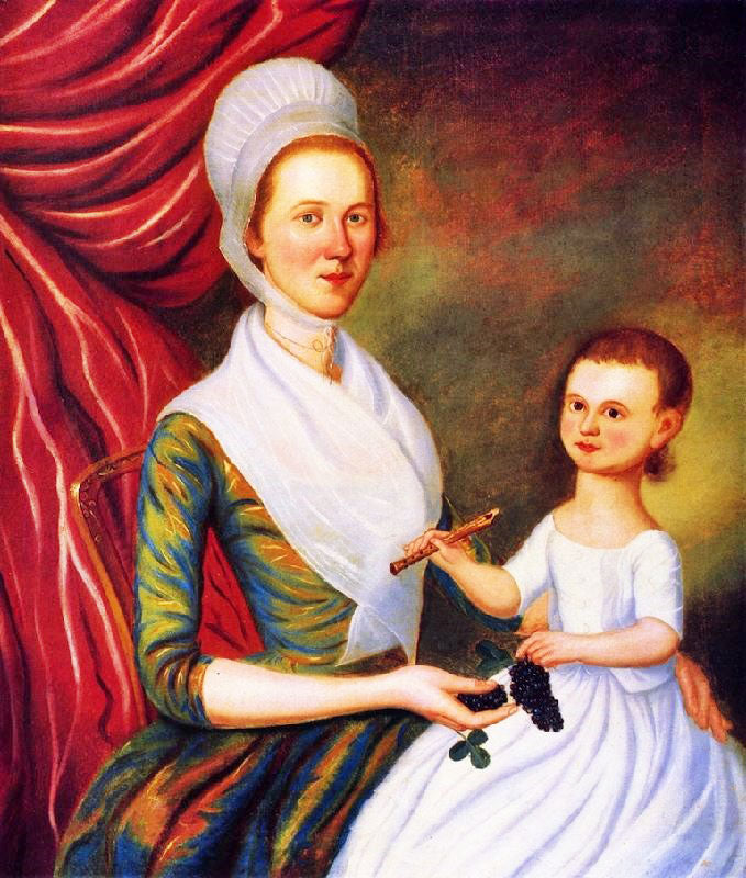 Mrs. Thomas Kell Nee Aliceanna Bond by Charles Peale Polk