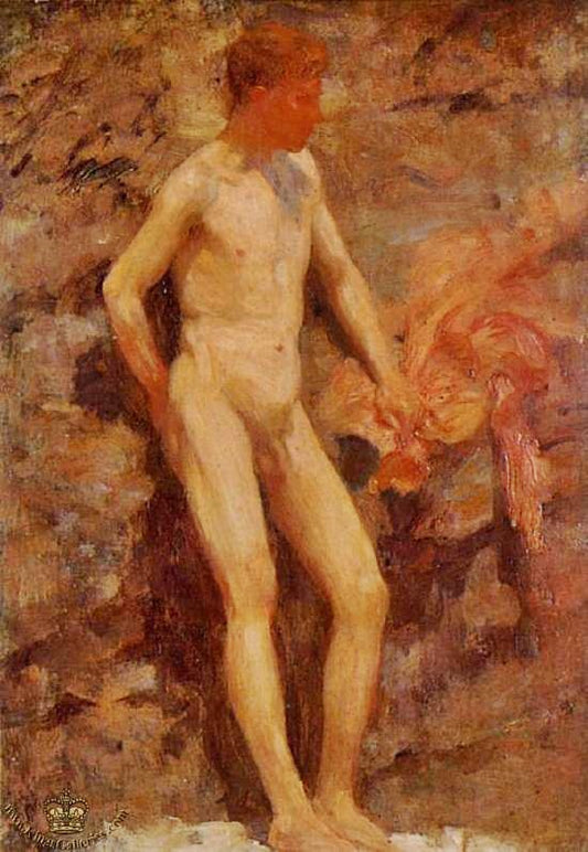 Charlie Mitchell by Henry Scott Tuke