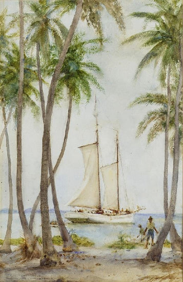 Tobacco Caye. Brit. Honduras by Henry Scott Tuke