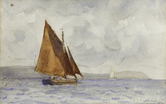 A Bawley Running Up The Coast by Henry Scott Tuke