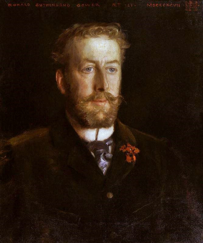 Lord Ronald Sutherland Gower by Henry Scott Tuke