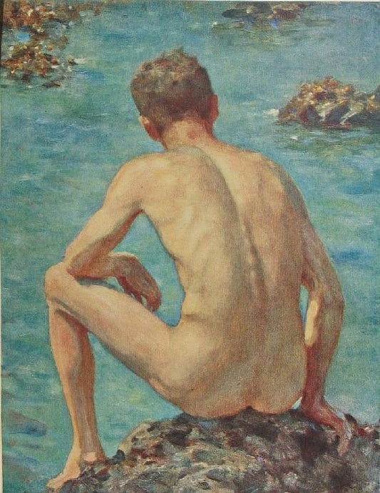 Seaside Boy by Henry Scott Tuke