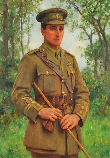 Captain Richard Maybery, Royal Flying Corps by Henry Scott Tuke