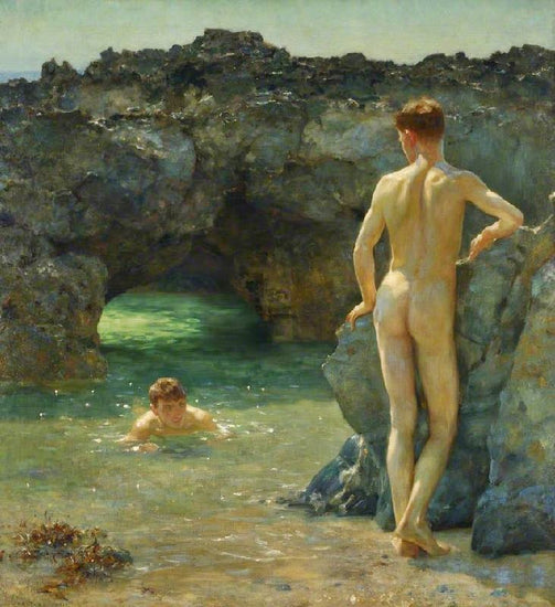The Green Waterways by Henry Scott Tuke