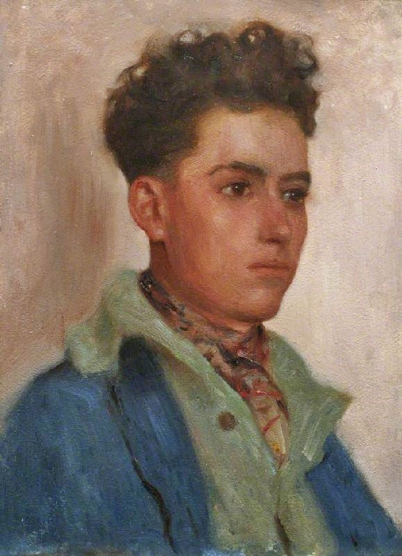 Portrait Of A Youth by Henry Scott Tuke