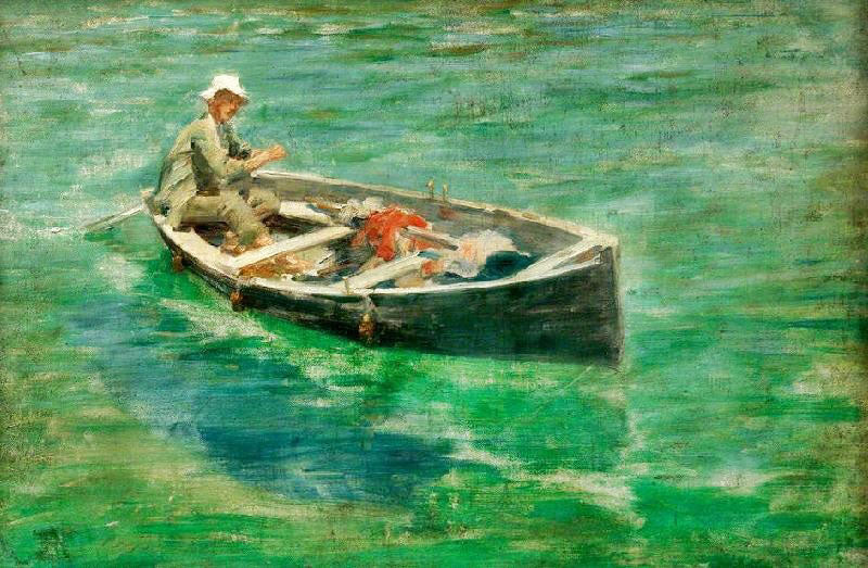 Green Waters by Henry Scott Tuke