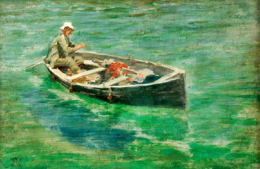 Green Waters by Henry Scott Tuke