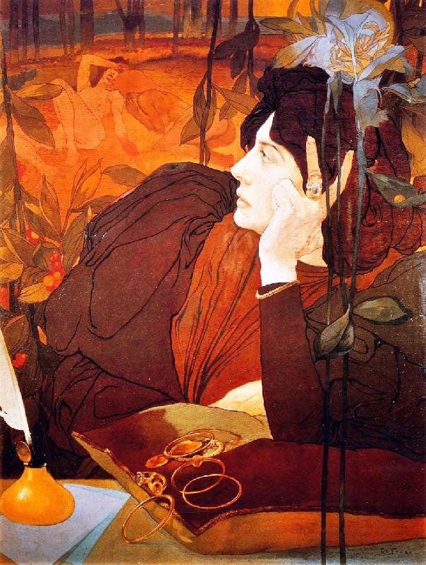 The Voice Of Evil by Georges de Feure