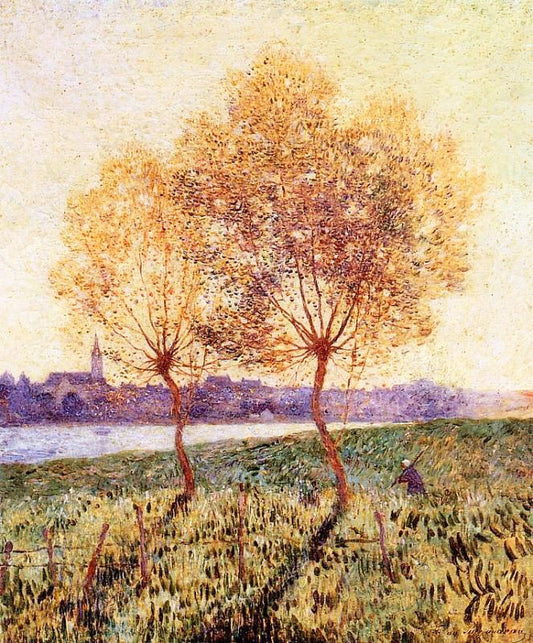 The Banks Of The Loire, Basse Indre by Ferdinand du Puigaudeau