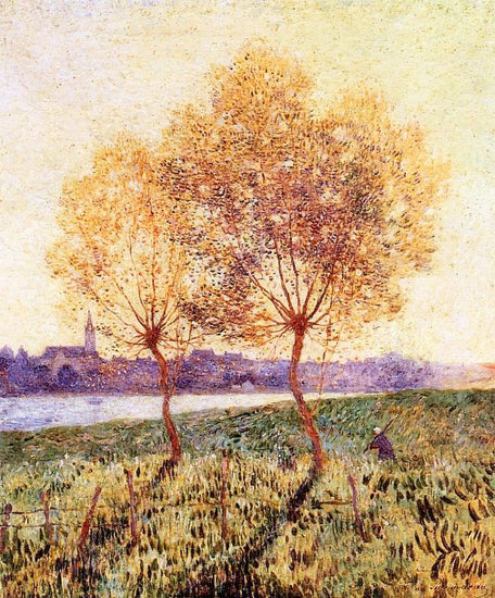 The Banks Of The Loire, Basse Indre by Ferdinand du Puigaudeau