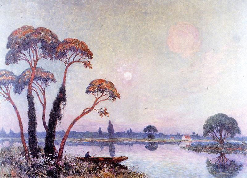 FISHERMEN BY THE BANKS OF THE LOIRE