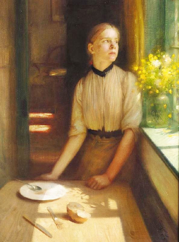 Imprisoned Spring by Arthur Hacker