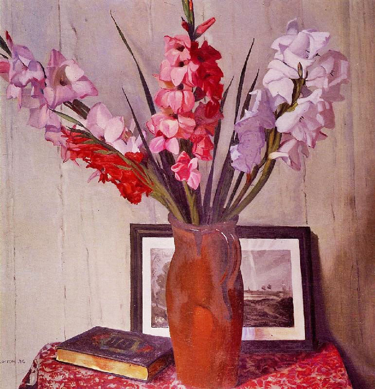 Still Life With Gladioli by Felix Vallotton