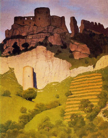 Chateau Gaillard At Andelys by Felix Vallotton