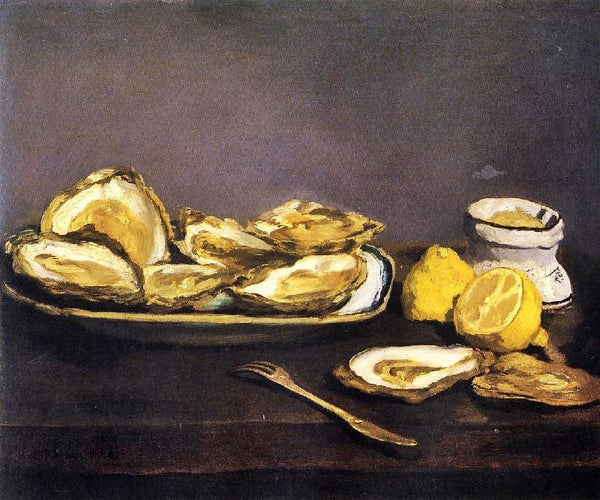 Oysters by Édouard Manet