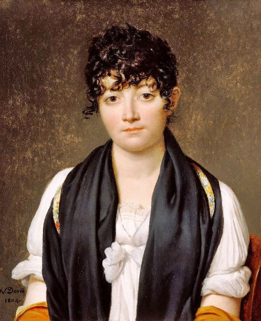 Suzanne Le Pelletier De Saint-Fargeau by Jacques-Louis David
