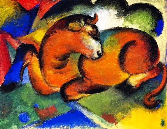 Red Bull by Franz Marc