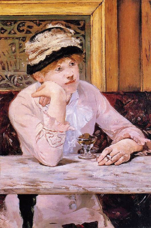 The Plum Brandy by Édouard Manet