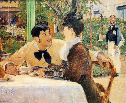 Chez Le Pere Lathuille by Édouard Manet