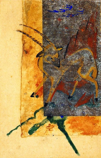 Ibexes by Franz Marc