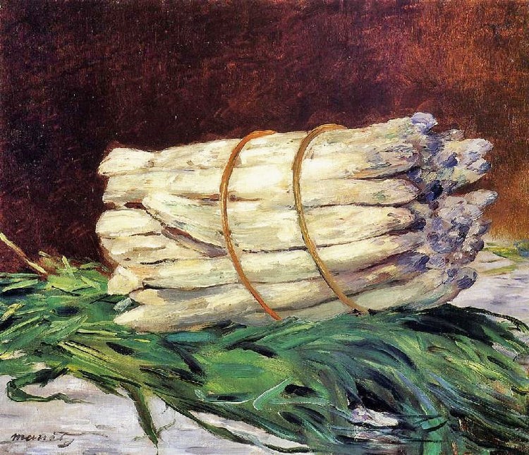 A Bunch Of Asparagus by Édouard Manet