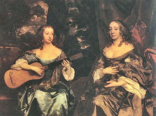 Two Ladies Of The Lake Family by Peter Lel