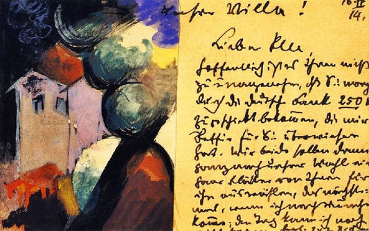 Our Villa by Franz Marc